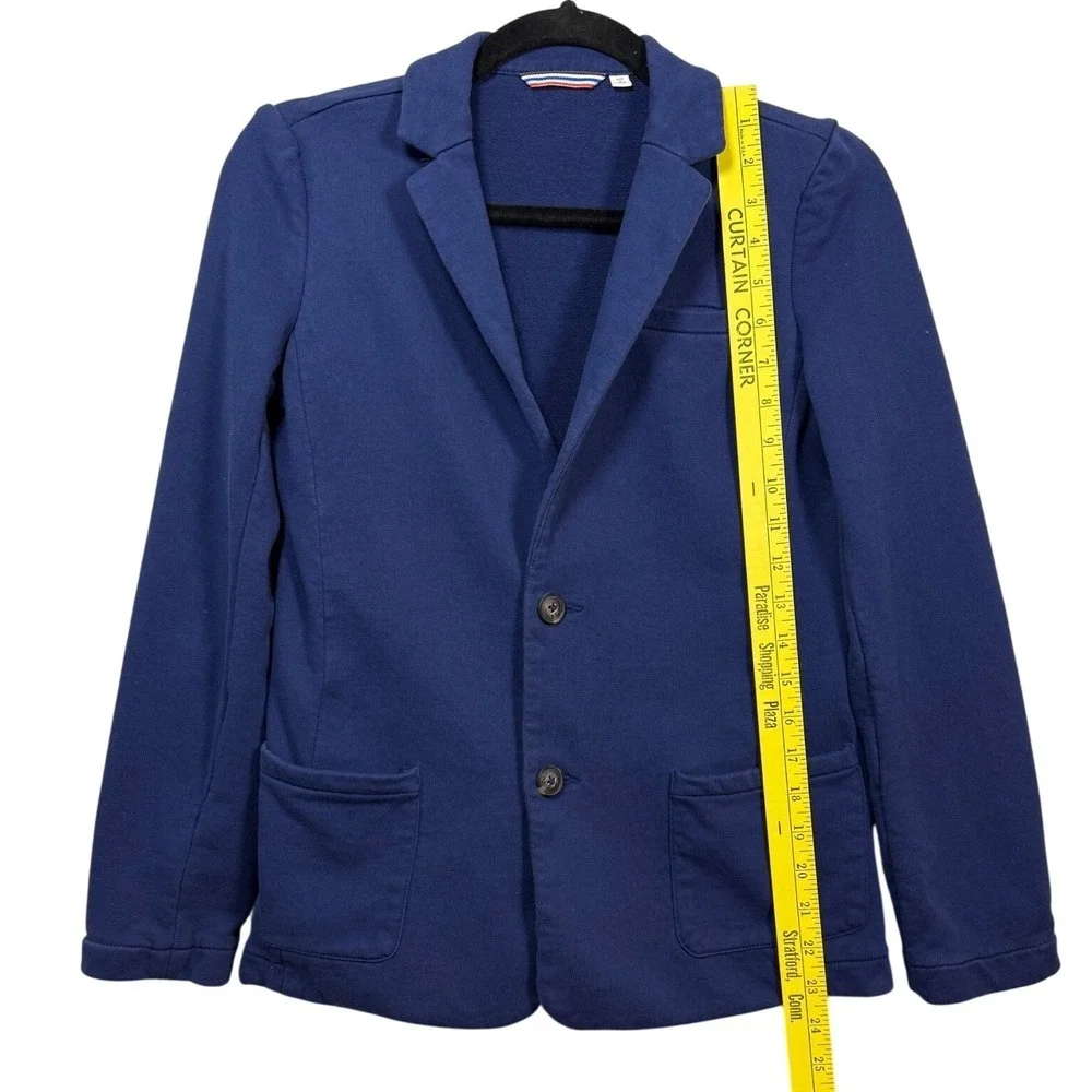 BODEN Kids The Jersey Blazer, Navy Blue, Size 13-14